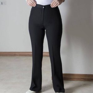 شلوار بنگال مشکی با طراحی دمپا (1)