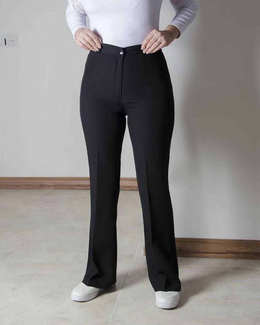 شلوار بنگال مشکی با طراحی دمپا (1)