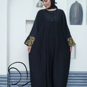 مانتو عبایی مدل خلیجی (3)