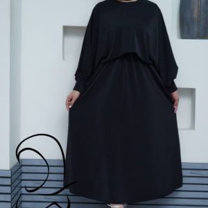 مانتو عبایی مدل شنلی