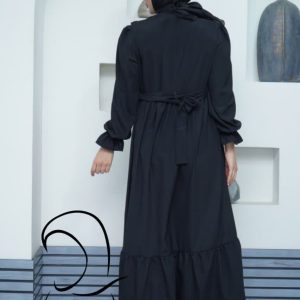 مانتو عبایی مدل عروسکی (3)