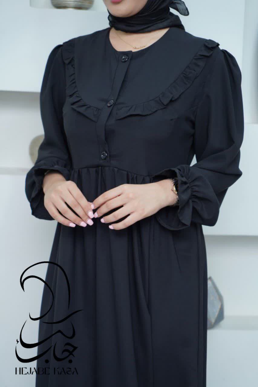 مانتو عبایی مدل عروسکی (5)