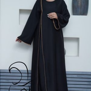 مانتو عبایی مدل متینا (2)