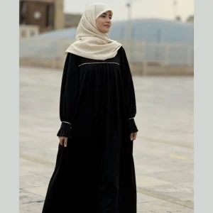 عبا مدل عروسکی مشکی 4