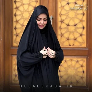 چادر عربی مدل زنبوری جواهردوزی